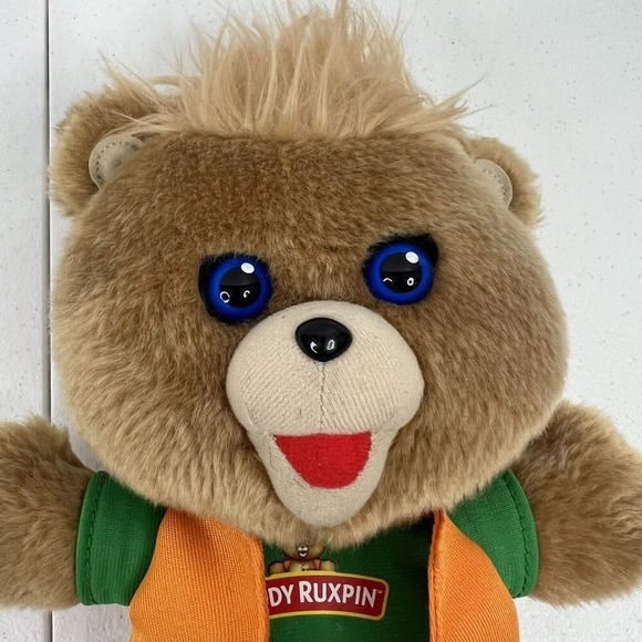 Teddy Ruxpin Adventure Singing Talking Bear 12" Plush Wicked Cool Toys 1985-2018 - Picture 3 of 12